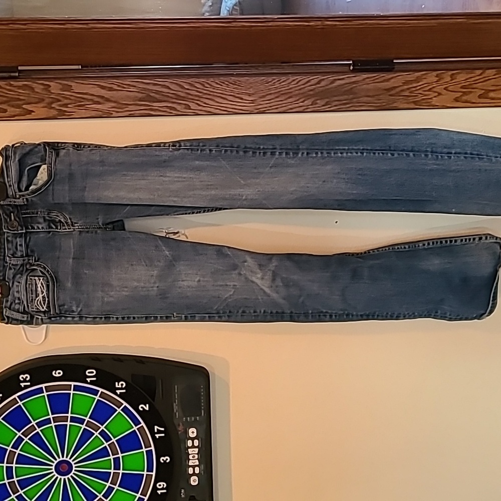 Women’s Mid Wash Flare Jeans — Classic Blue Flare